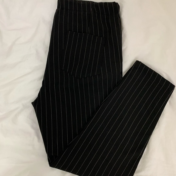 2Y Premium Black pants with stripes Sz 32 - Picture 1 of 5